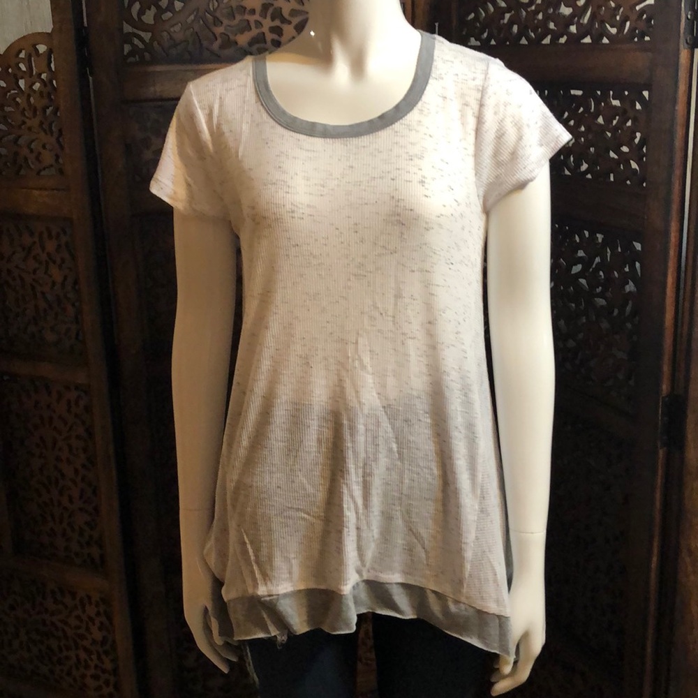 White and grey top very comfortable and never worn